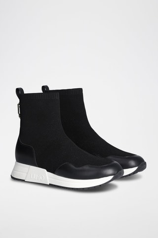 Zapatillas altas - Negro