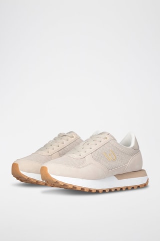 Zapatillas - Blanco y beige