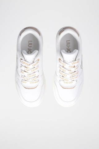 Zapatillas Celia - Dorado y blanco