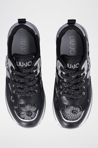 Zapatillas con plataforma - Negro
