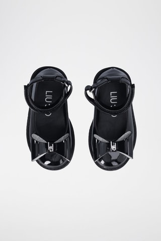 Sandalias Mini Pat - Negro