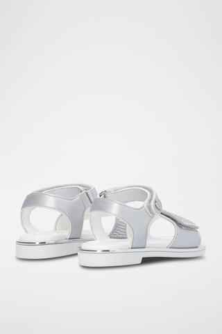 Sandalias Mini Sally - Plateado