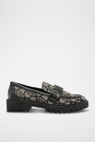 Mocasines Cora - Blanco y negro