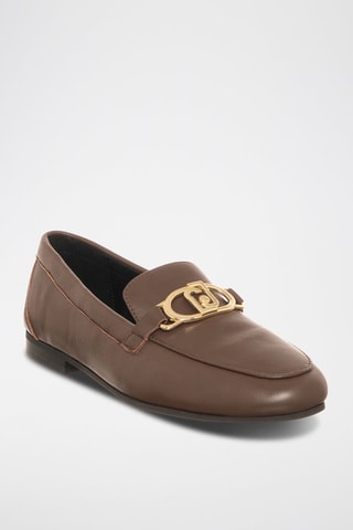 Mocasines de piel Emel - Marrón
