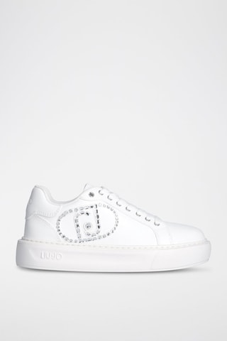 Zapatillas con plataforma Kylie - Blanco