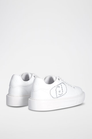 Zapatillas con plataforma Kylie - Blanco