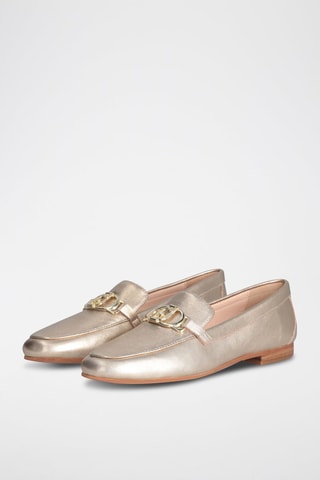 Mocasines de piel Emel - Dorado