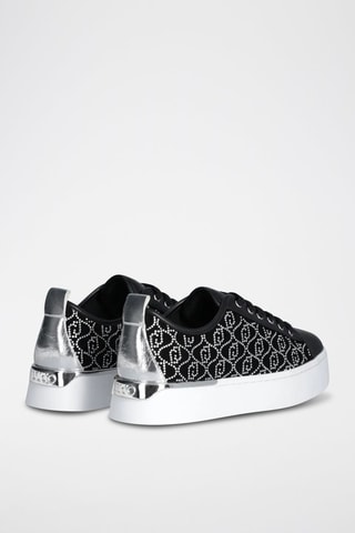 Zapatillas de piel - Negro