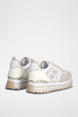 Zapatillas de nobuk Maxi Wonder - Blanco y beige