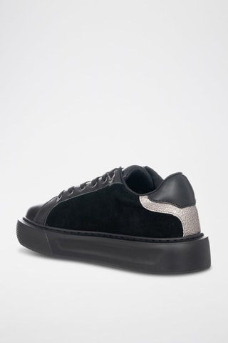 Zapatillas de nobuk - Negro