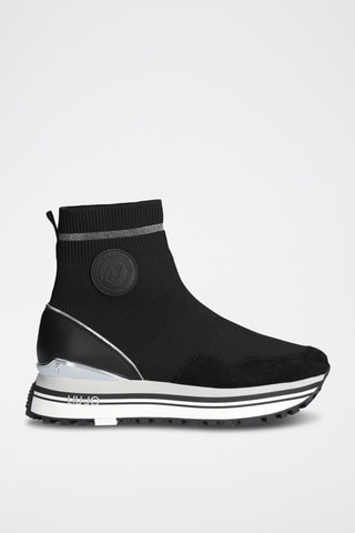 Zapatillas altas - Negro