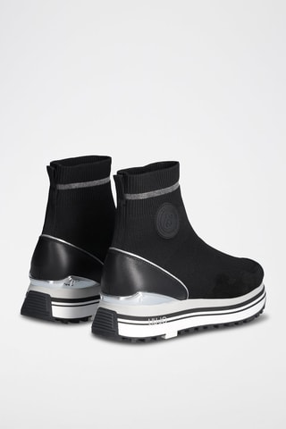 Zapatillas altas - Negro