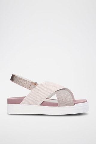 Sandalias con plataforma Chantal - Beige