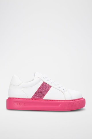 Zapatillas con plataforma Kylie - Blanco