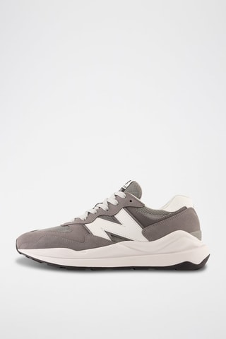 Baskets en nubuck 574 - Gris foncé