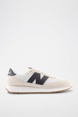 Baskets en cuir 237 - Beige