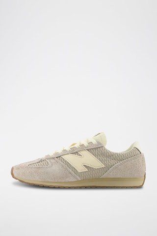 Baskets en nubuck 471 - Gris clair