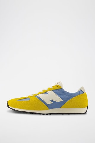 Baskets en nubuck 471 - Moutarde