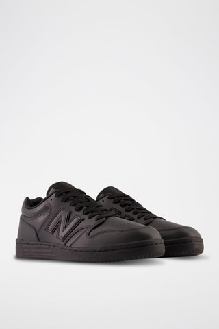 Baskets en cuir 480 - Noir
