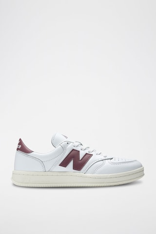 Baskets en cuir 500 - Blanc