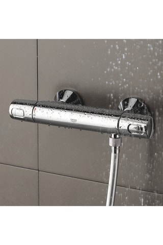 Grifo de ducha termostático mural Precision Trend