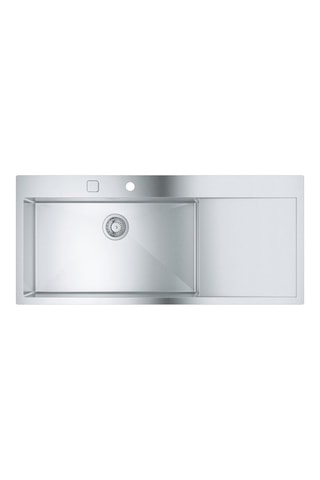 Evier en Inox 1 bac gauche