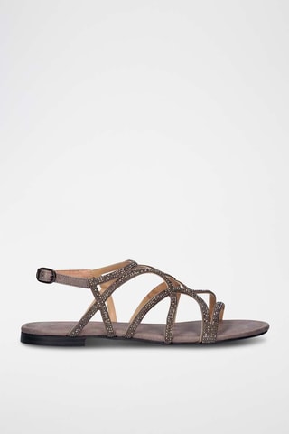Sandales - Gris et marron