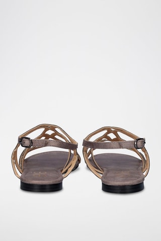 Sandales - Gris et marron