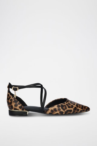 Ballerines en cuir - Noir
