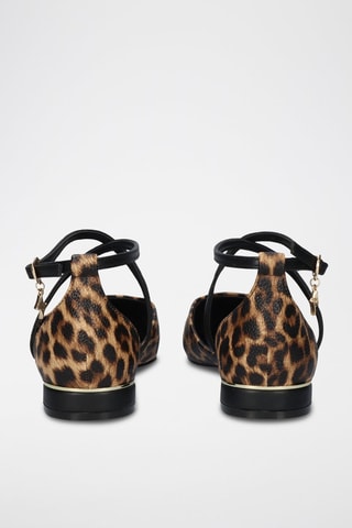 Ballerines en cuir - Noir