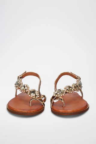 Sandales - Marron et beige