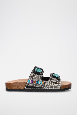 Mules - Marron et noir
