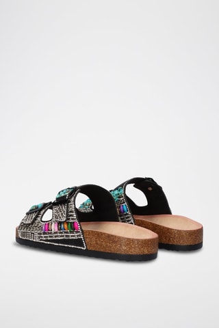 Mules - Marron et noir