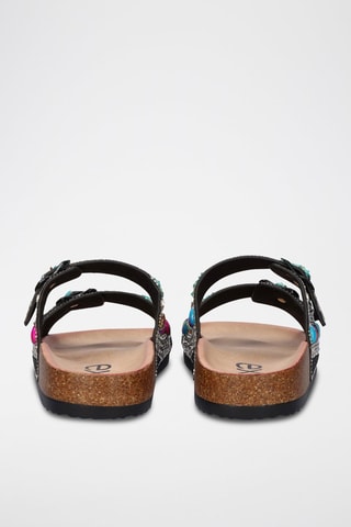 Mules - Marron et noir