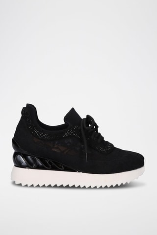Sneakers plateformes - Noir et blanc