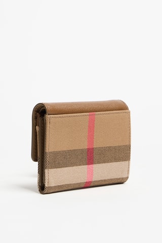 Portefeuille Earth - Marron et rose
