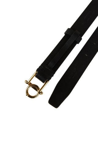 Ceinture en cuir - Noir