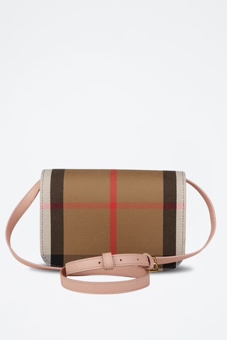 Sac bandoulière en cuir - Beige