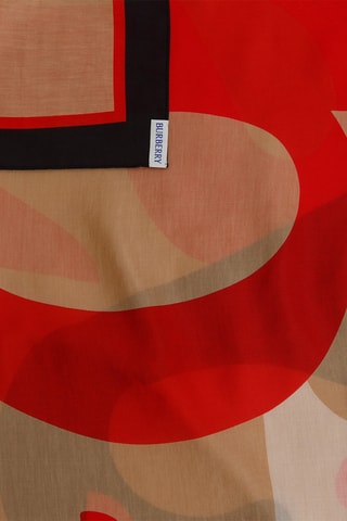 Carré en soie - Beige