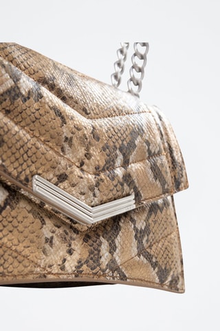 Borsa a mano in pelle - Dorato - IKKS