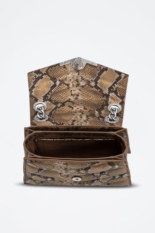 Borsa a mano in pelle - Dorato - IKKS