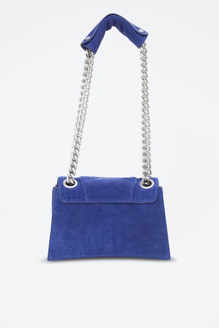 Borsa a mano in pelle - Blu chiaro - IKKS