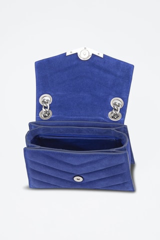 Borsa a mano in pelle - Blu chiaro - IKKS