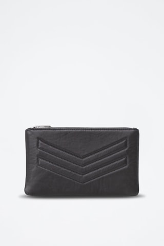 Pochette in pelle d’agnello - Nero