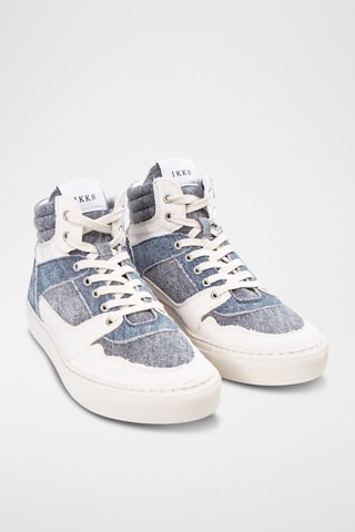 Sneakers alte - Blu chiaro - IKKS