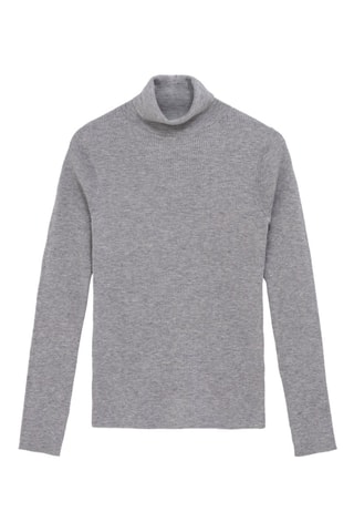 Maglia in lana - Grigio chiaro melange - IKKS 