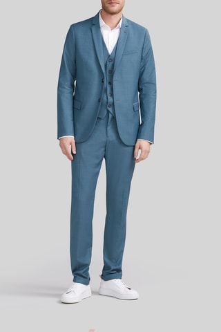 Gilet da completo in lana - Blu chiaro - IKKS