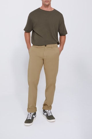 Pantaloni chino slim - Beige