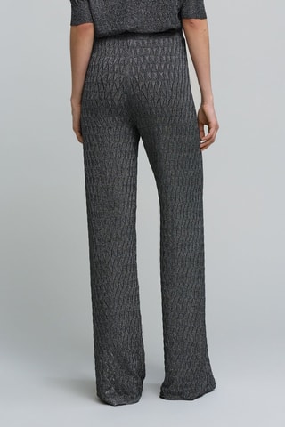Pantaloni a vita alta - Nero