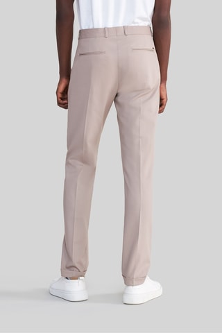 Pantaloni slim in lana - Beige - IKKS